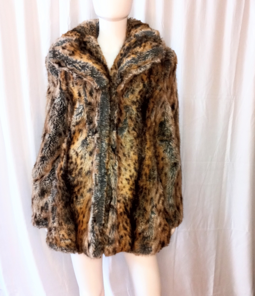 Stunning. Vintage Miss Sixty Luxury faux fur jacket